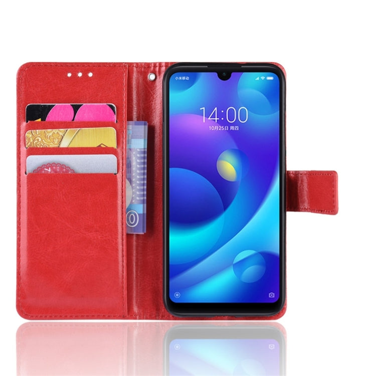Crazy Horse Texture Horizontal Flip Leather Case for Xiaomi Redmi Note 7, with Holder & Card Slots & Wallet & Lanyard, For Xiaomi Redmi Note 7 (Lanyard), For Redmi Note 7, Xiaomi Redmi Note 7