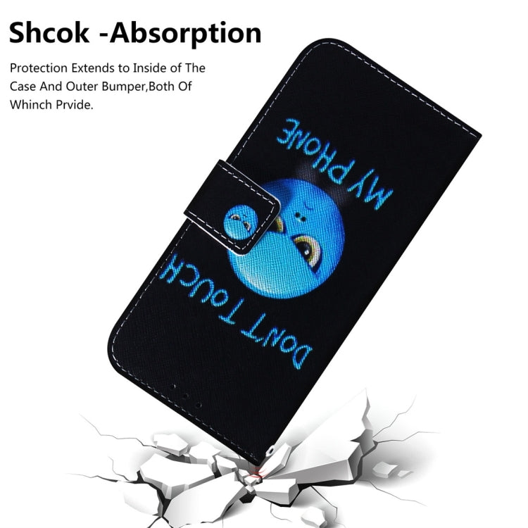 Anger Pattern Coloured Drawing Horizontal Flip Leather Case for Xiaomi Redmi Go, with Holder & Card Slots & Wallet