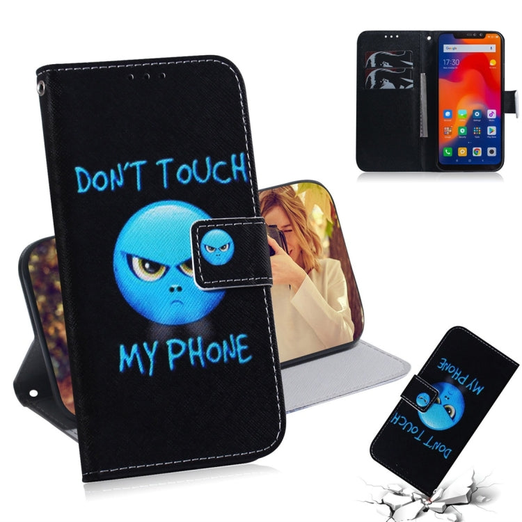 Anger Pattern Coloured Drawing Horizontal Flip Leather Case for Xiaomi Redmi Note 6 / Redmi Note 6 Pro, with Holder & Card Slots & Wallet