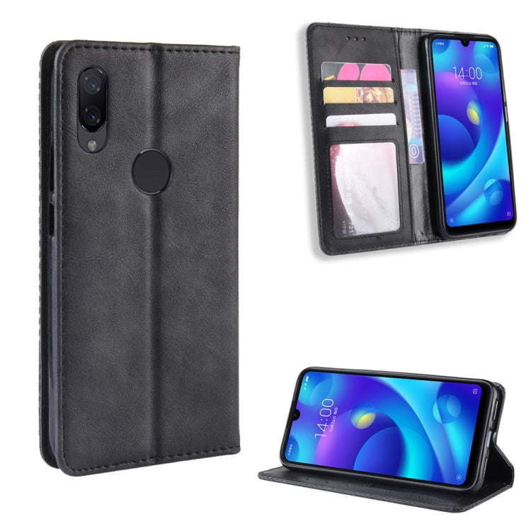 Magnetic Buckle Retro Crazy Horse Texture Horizontal Flip Leather Case for Xiaomi Redmi 7, with Holder & Card Slots & Photo Frame, For Redmi 7, For  Redmi 7