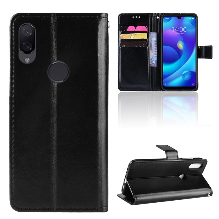 Étui à rabat horizontal en cuir à texture Crazy Horse rétro pour Xiaomi Redmi 7, avec support, emplacements pour cartes et cadre photo. Pour Redmi 7, Redmi 7