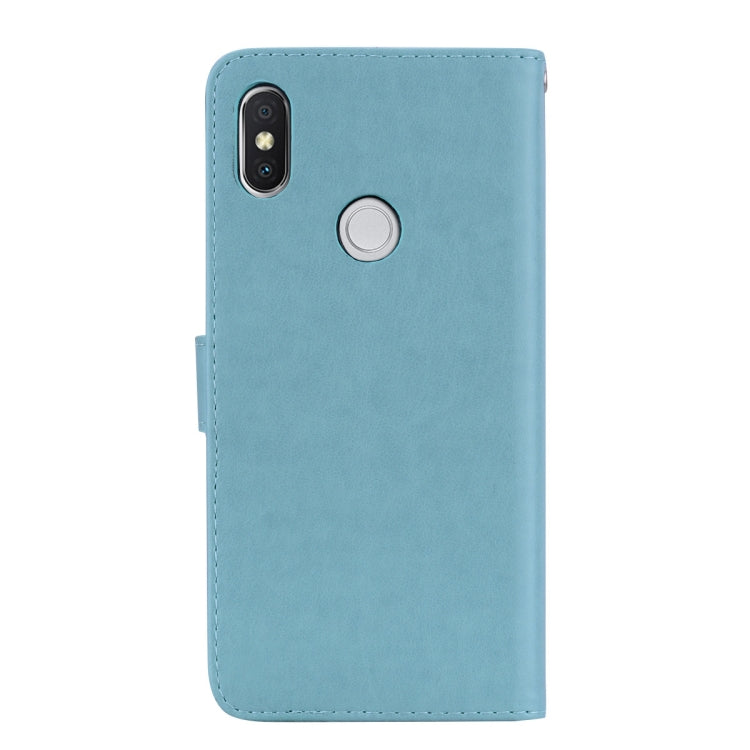 Rose Embossed Horizontal Flip Environmental PU Leather Case for Xiaomi Redmi S2, with Holder & Card Slots & Wallet