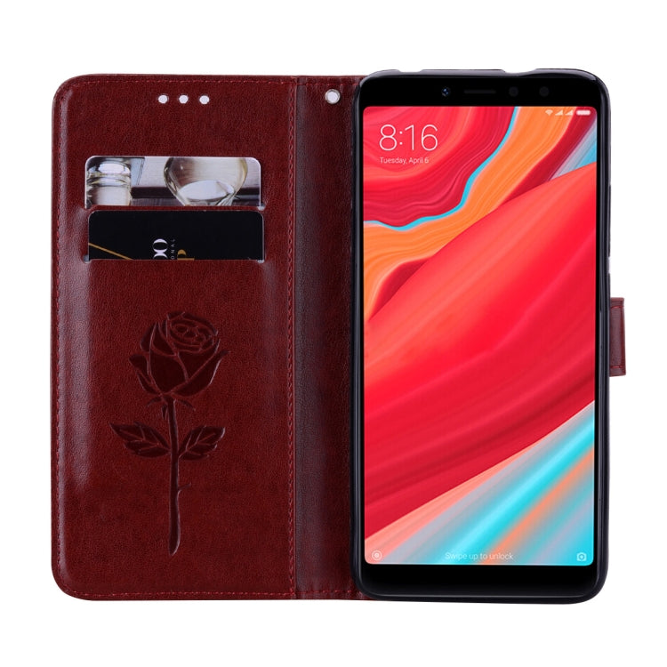 Rose Embossed Horizontal Flip Environmental PU Leather Case for Xiaomi Redmi S2, with Holder & Card Slots & Wallet, For Xiaomi Redmi S2