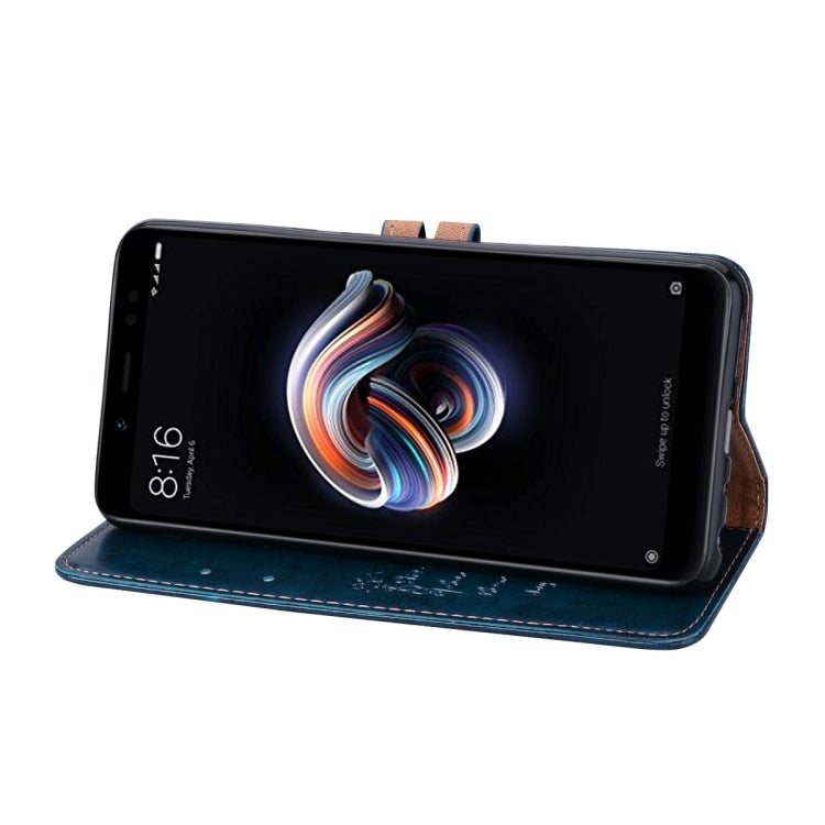 Business Style Oil Wax Texture Horizontal Flip Leather Case for Xiaomi Redmi Note 5 Pro, with Holder & Card Slots & Wallet