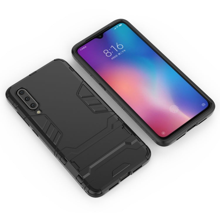 Shockproof PC + TPU Case for Xiaomi Mi 9, with Holder, Xiaomi Mi 9