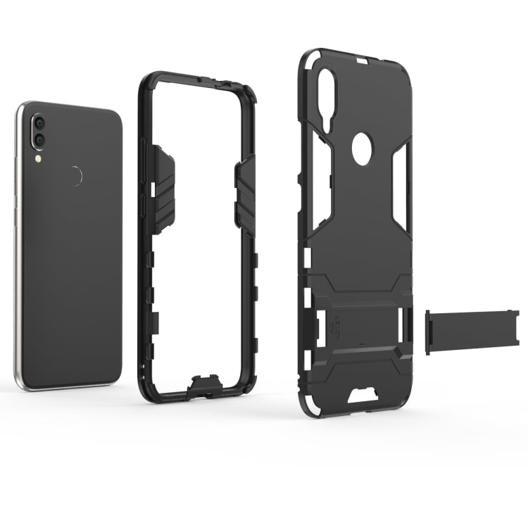 Coque antichoc en PC et TPU pour XiaoMi RedMi Note 7, avec support