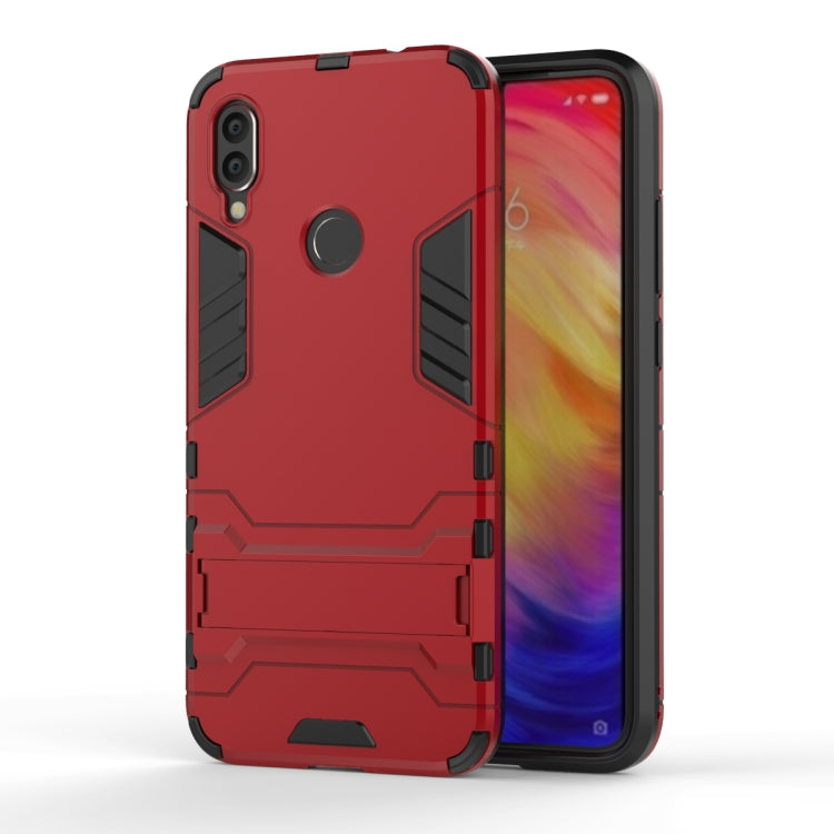Coque antichoc en PC et TPU pour XiaoMi RedMi Note 7, avec support