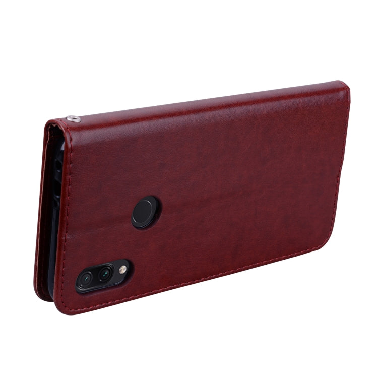 Rose Embossed Horizontal Flip PU Leather Case for Xiaomi Redmi Note 7, with Holder & Card Slots & Wallet, For Xiaomi Redmi Note 7
