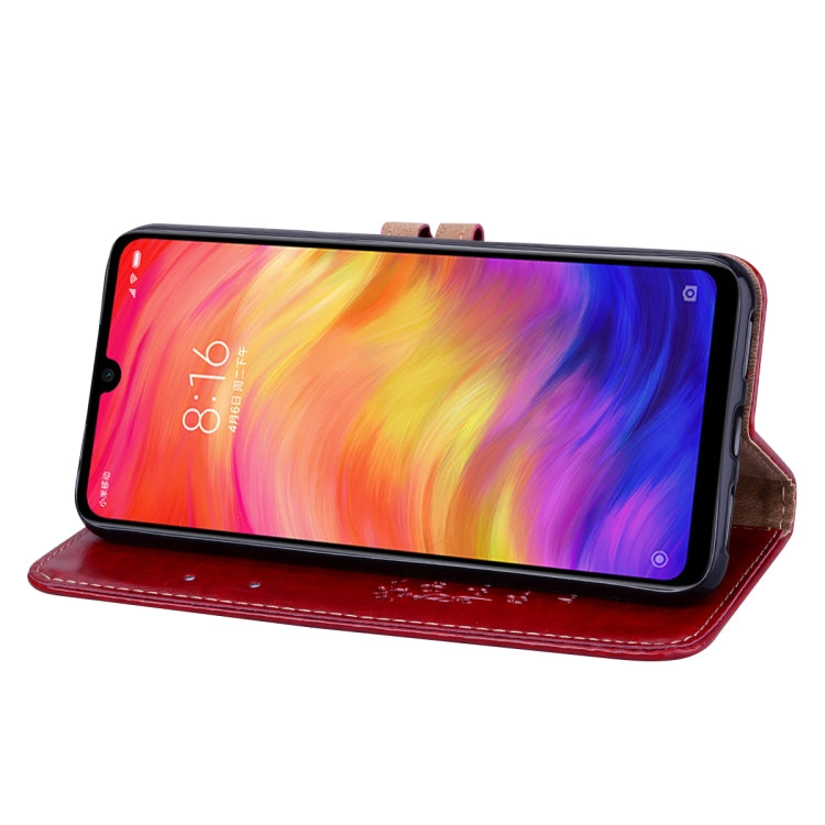 Business Style Oil Wax Texture Horizontal Flip Leather Case for Xiaomi Redmi Note7, with Holder & Card Slots & Wallet, For Xiaomi Redmi Note7