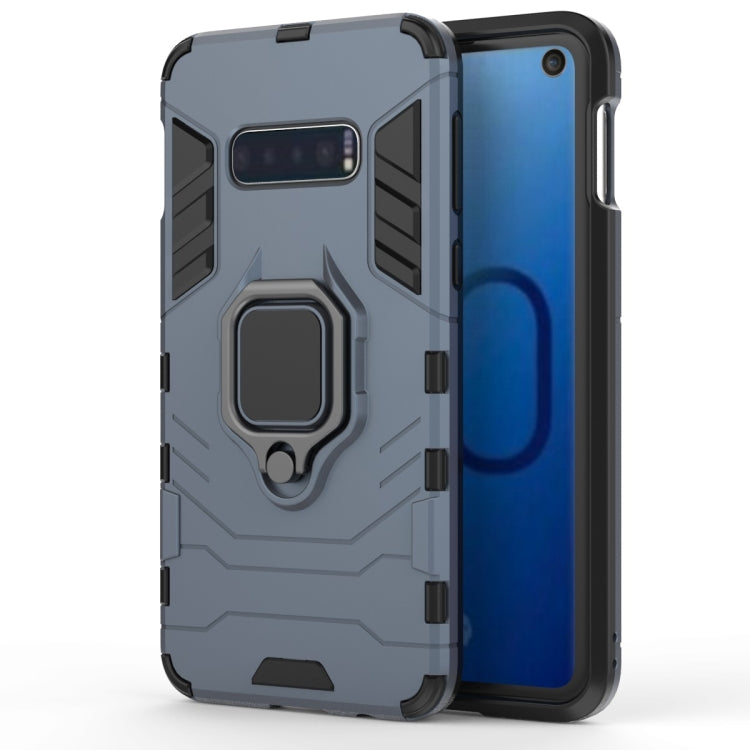 PC + TPU Shockproof Protective Case for Galaxy S10e, with Magnetic Ring Holder, For Galaxy S10e