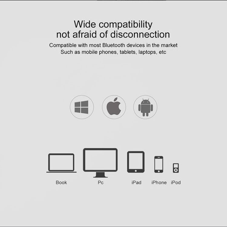 Ear-hanging Business Style Wireless Bluetooth Earphone Headset