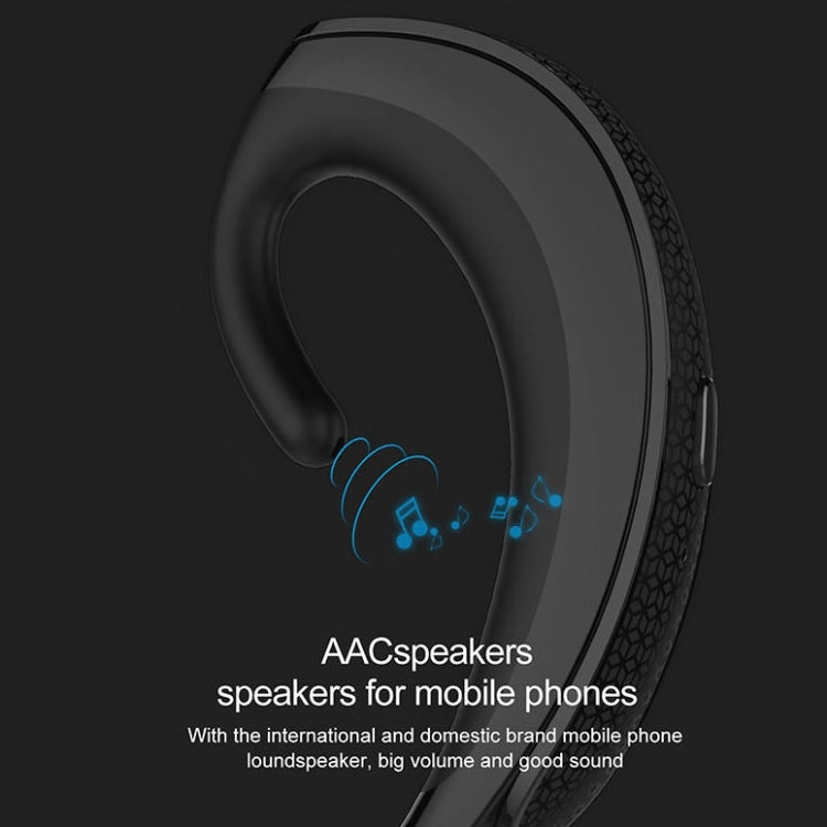 Écouteurs Bluetooth sans fil de style professionnel suspendus aux oreilles