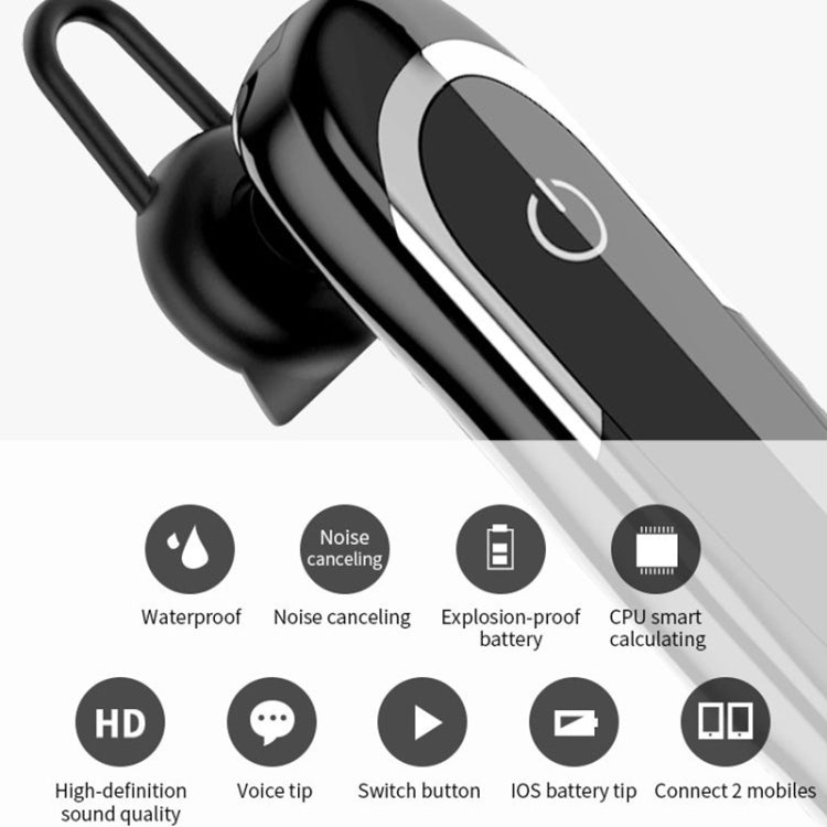 Écouteurs intra-auriculaires Bluetooth Moloke D5, étanches, anti-transpiration, antibruit, HiFi