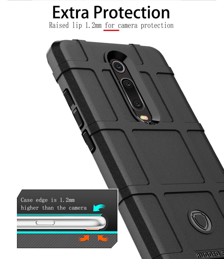 Shockproof Protector Cover Full Coverage Silicone Case for Xiaomi Mi 9T & Mi 9T Pro & Redmi K20 & K20 Pro, For Xiaomi Mi 9T
