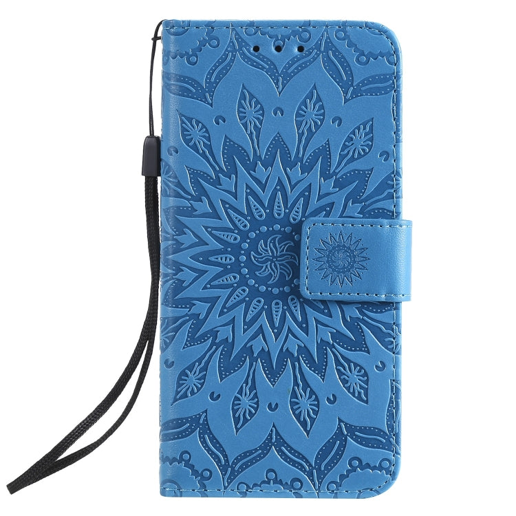 For iPhone 11 Pro Pressed Printing Sunflower Pattern Horizontal Flip PU Leather Case , with Holder & Card Slots & Wallet & Lanyard, For iPhone 11 Pro