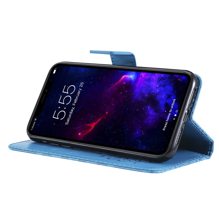 For iPhone 11 Pressed Printing Sunflower Pattern Horizontal Flip PU Leather Case , with Holder & Card Slots & Wallet & Lanyard, For iPhone 11