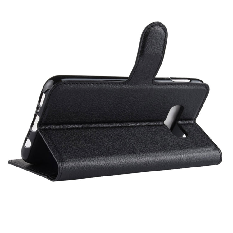 Litchi Texture Horizontal Flip Leather Case For Galaxy S10e, Galaxy S10e(Black)