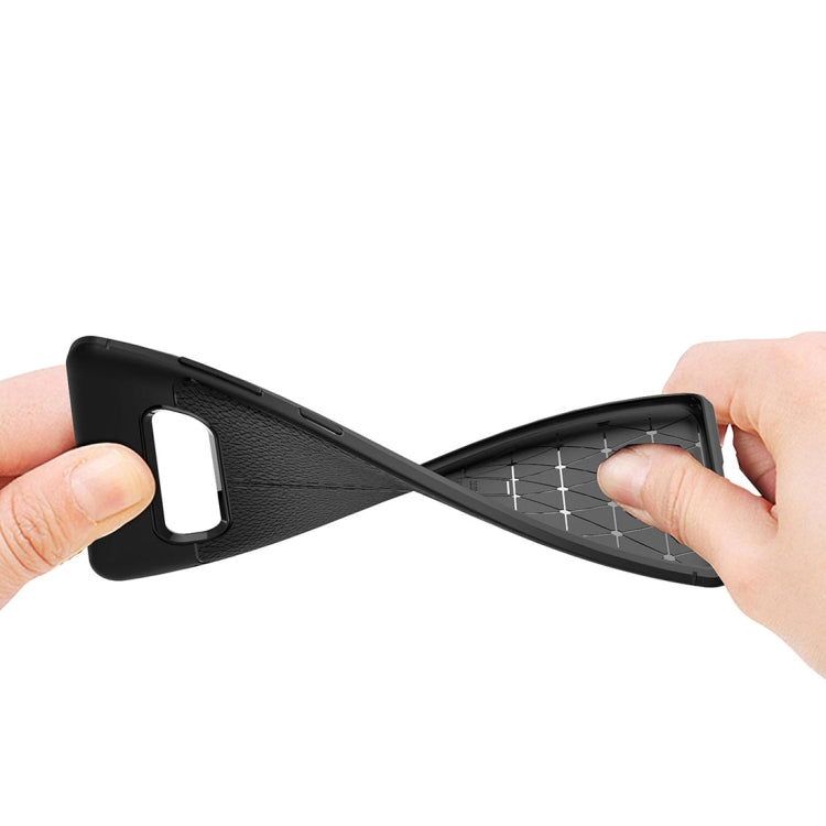 Litchi Texture TPU Shockproof Case for Galaxy S10+, For Galaxy S10+