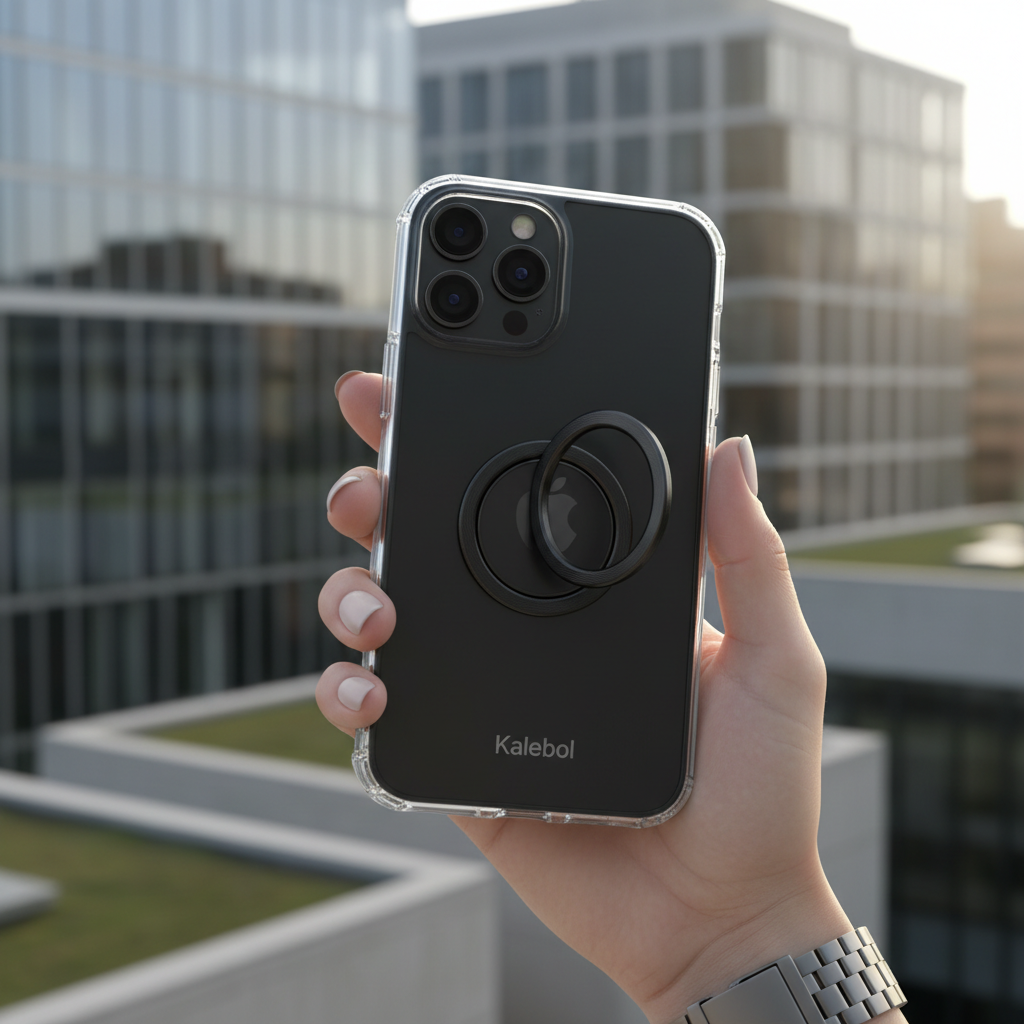 Kalebol 360° Rotating MagSafe Case for iPhone 16 lifestyle photo